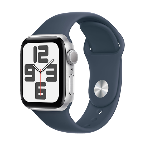 Apple Watch Se2 2023 40mm Alu Case With Sportb Storm Blue