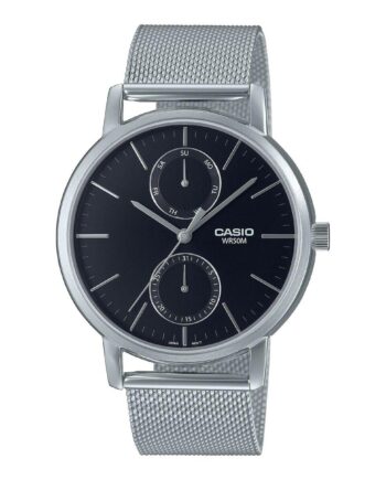 Armbåndsur Casio Unisex Mtp B310m 1avef Sølv Sort