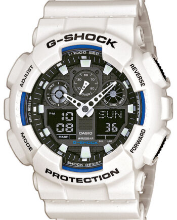 Casio 100b 7aer Herreur Shock Hvidt