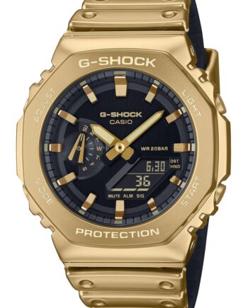Casio 2100ymg 9aer Herreur Shock Steel