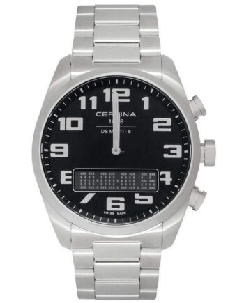 Certina Multi Analog Digital Herreur Rustfrit Stål Safirglas
