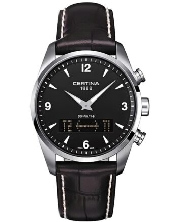 Certina Multi Herreur Læderrem Safirglas Atm