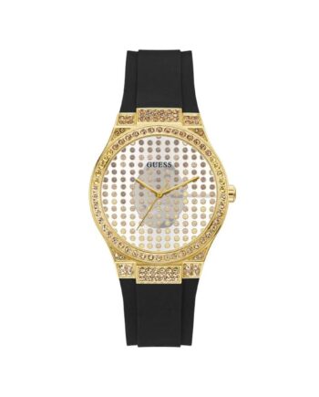Guess Dameur Gw0482l1 Armbåndsur Sort Guld