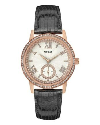 Guess Dameur W0642l3 Rosenguld Hvid Skive