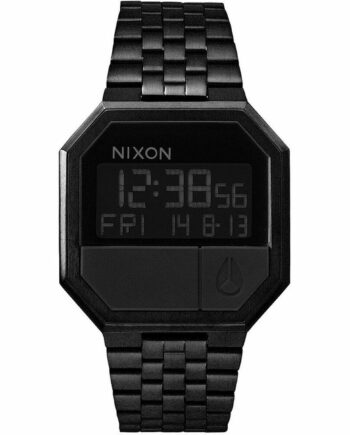 Herreur Digital Nixon A158 001 Sort Rustfrit Stål