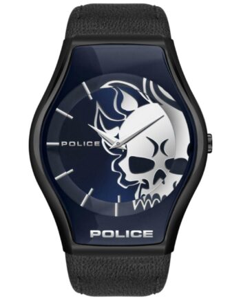 Herreur Police Pl16114jsu03 Sort Læderrem