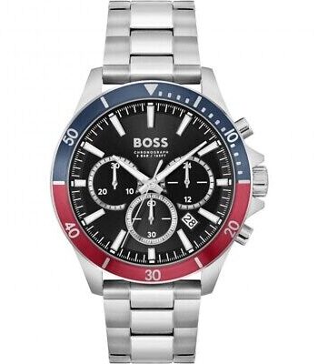 Hugo Boss Chronograph Blue Red Herreur Hb1514108
