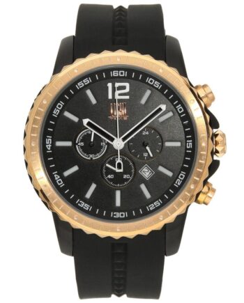 Light Time Speed Way Herreur Silikonerem Kronograf