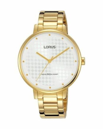 Lorus Dameur Rg268px9 Elegant Armbåndsur Guldfarve