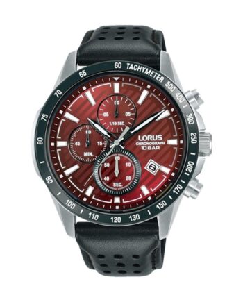 Lorus Herreur Rm305jx9 Sort Armbåndsur Til Mænd