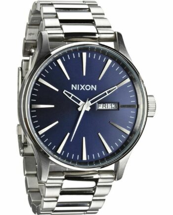Nixon Herreur A356 1258 Sølvfarvet Analogt Armbåndsur