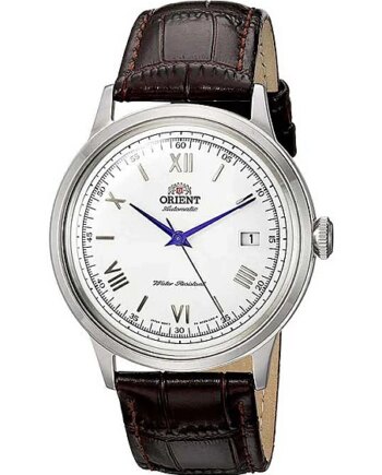 Orient Bambino Herreur Med Læderrem Hvid