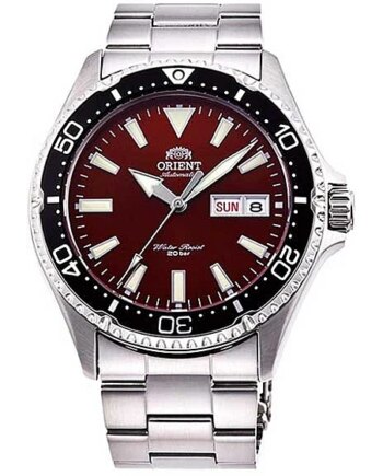 Orient Kamasu Herreur Mako Rød Aa0003r19b