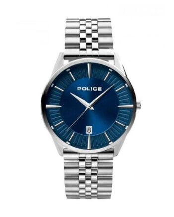 Police Herreur P15305js03m Med Blå Urskive