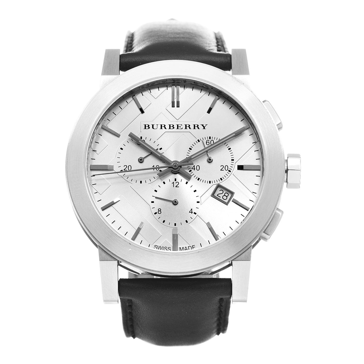 Burberry Chronograph Black Herreur Bu9355