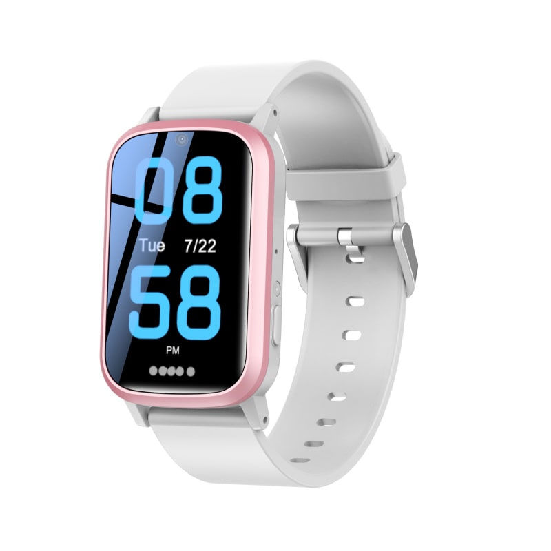 Fa58 Gps Smartwatch Til Børn ældre Gps Positionering Sos Knap Rosegold