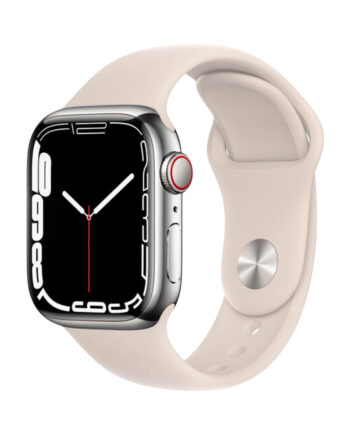 Brugt Apple Watch 45mm Aluminium Gpscellular Sølv Rigtig God