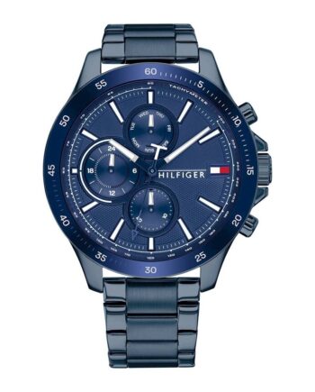 Tommy Hilfiger Bank Blue Steel Herreur Th1791720