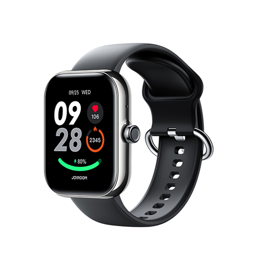 Aktivitetsur Bluetooth Pulsmåling Smartwatch Sort