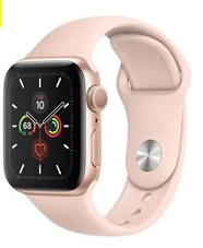 Apple Watch Series Gps 40mm Gold Aluminum Case With Pink Sand Sport Band