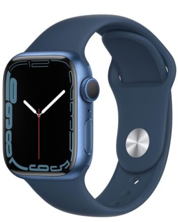 Apple Watch Series Gps  Cellular 41mm Blue Aluminium Case With Abyss Blue Sport Band