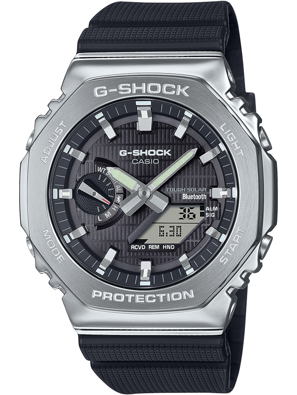 Casio Gbm 2100 1aer Herreur Shock Steel Solar