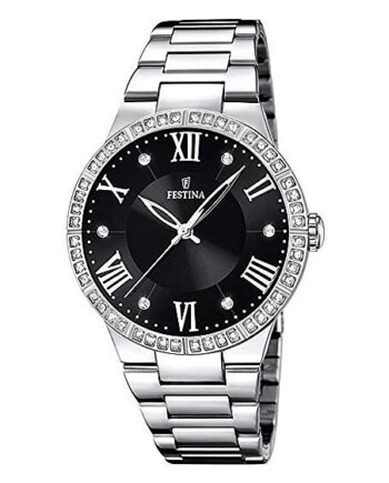 Festina Mademoiselle F16719 Dameur Rustfrit Stål Sort