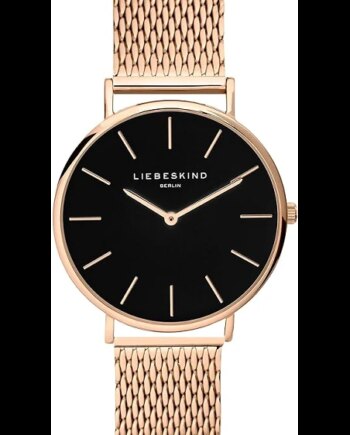 Liebeskind Berlin Dameur 0220 Sort Rosaguld