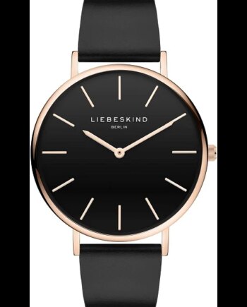 Liebeskind Berlin Dameur 0268 Sort Rosaguld
