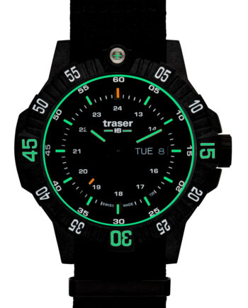 Traser 110722 Herreur P99 Tactical Sort Dykkerur