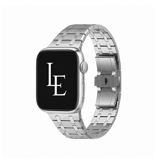 Apple Watch 42mm Empiriamptrade Nexus Rustfri Stålrem Sølv