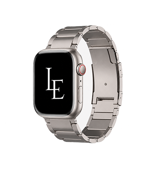 Apple Watch 42mm Empiriamptrade X37 ægte Titanium Rem Natural