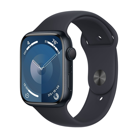 Apple Watch 45mm Aluminium Case With Sport Band Midnight
