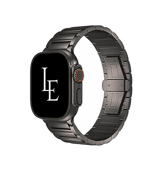 Apple Watch 49mm Empiriamptrade X34 ægte Titanium Rem Titaniumgrå
