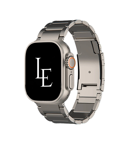 Apple Watch 49mm Empiriamptrade X37 ægte Titanium Rem Natural