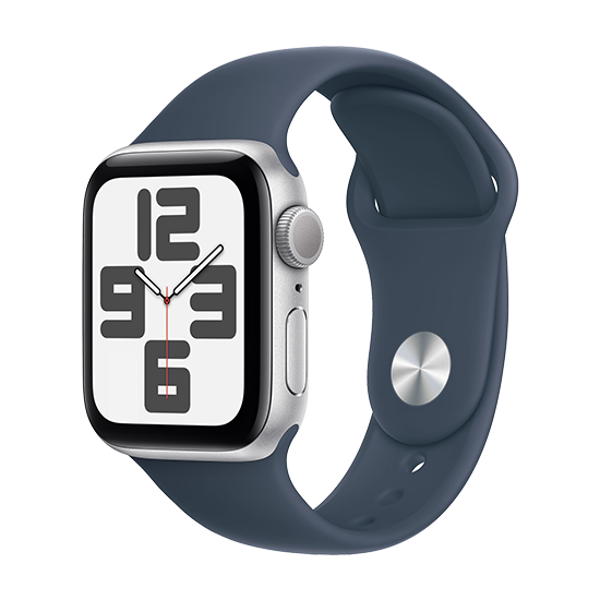 Apple Watch Se2 2023 44mm Alu Case Sportb Storm Blue