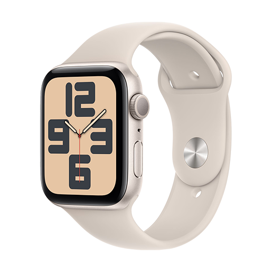Apple Watch Se2 2023 44mm Alu Case With Sportb Starlight