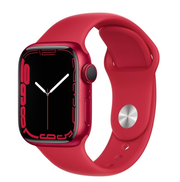 Apple Watch Series Gps 41mm Productred Aluminium Case With Sport Band