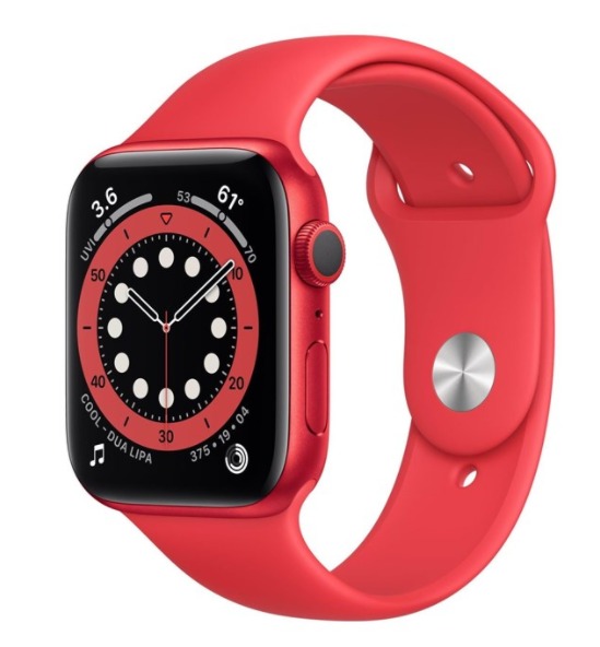 Apple Watch Series Gps 44mm Productred Aluminium Case With Productred Sport Band
