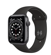 Apple Watch Series Gps 44mm Space Gray Aluminium Case With Black Sport Band
