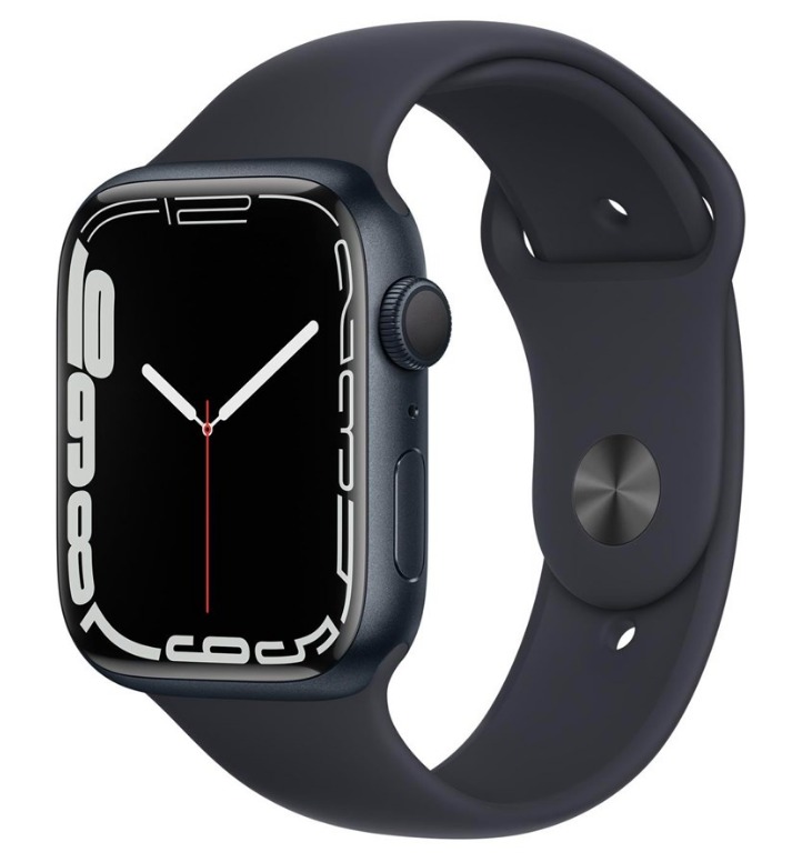 Apple Watch Series Gps 45mm Midnight Aluminium Case With Midnight Sport Band
