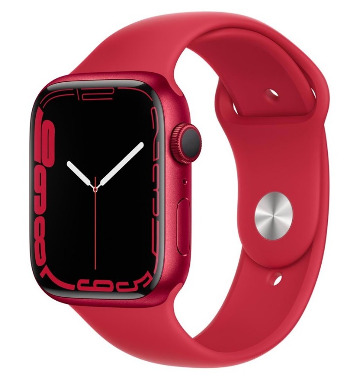 Apple Watch Series Gps 45mm Productred Aluminium Case With Sport Band