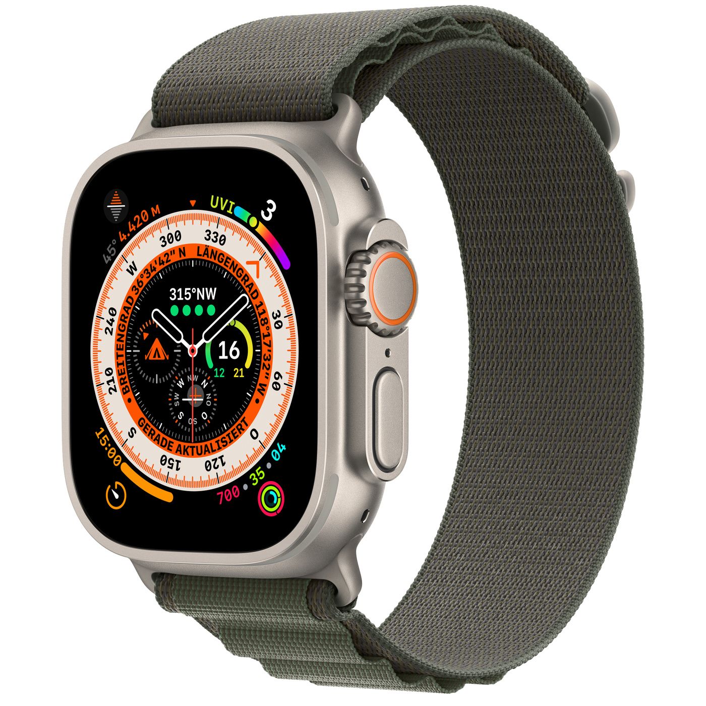 Brugt Apple Watch Ultra 2022 Titanium 49mm Gps Cell