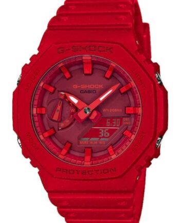 Casio 2100 4aer Herreur Shock Rødt
