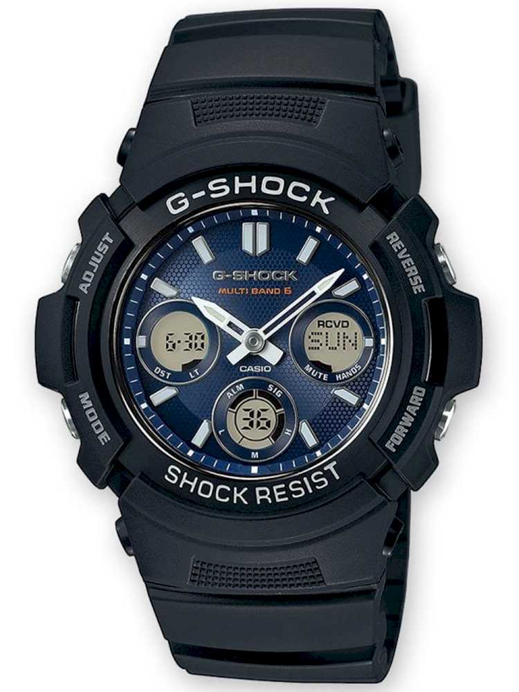 Casio Awg M100sb 2aer Herreur Shock Sort