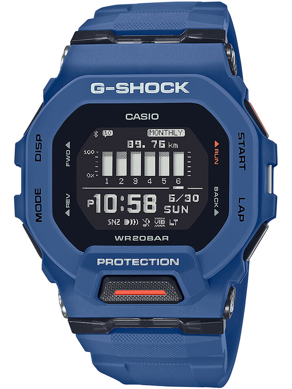 Casio Gbd 200 2er Herreur Shock Blåt
