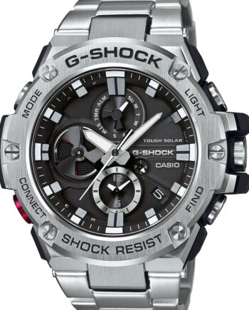 Casio Gst B100d 1aer Herreur Steel Radiostyret