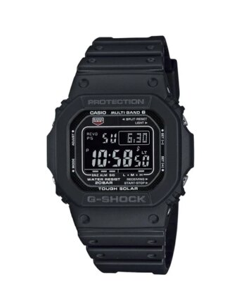 Casio Shock M5610u 1ber Herreur Solenergi Radiostyret Sort