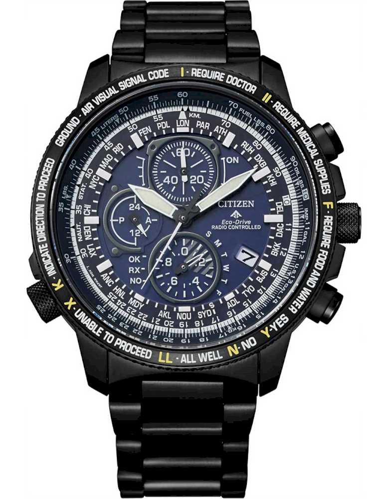 Citizen At8195 85l Herreur Radiostyret Eco Drive