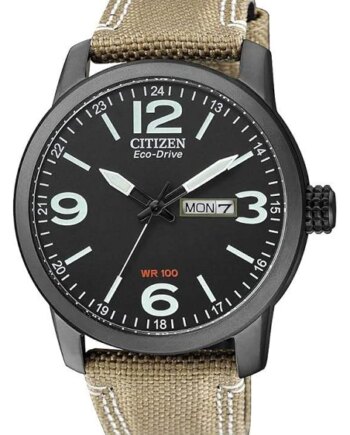 Citizen Military Bm8476 23ee Herreur Med Eco Drive